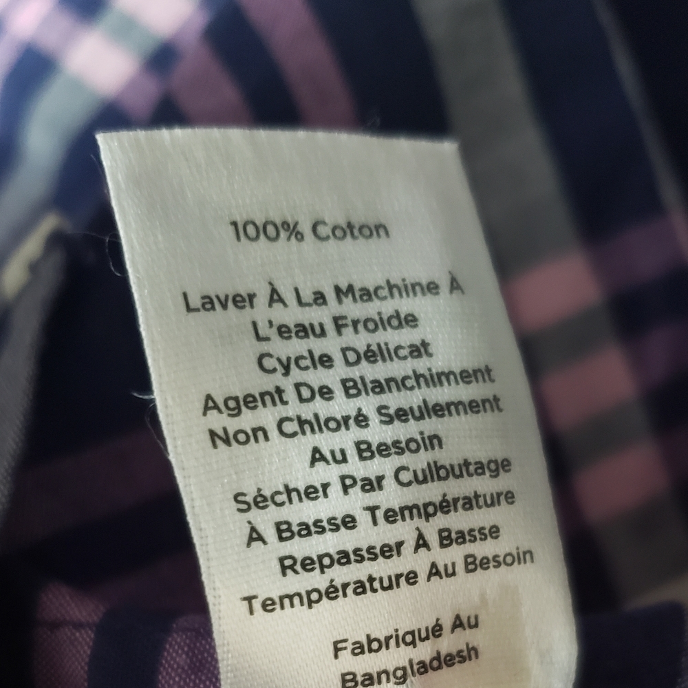 Talbots Button-Front Shirt, Size Medium - image 4